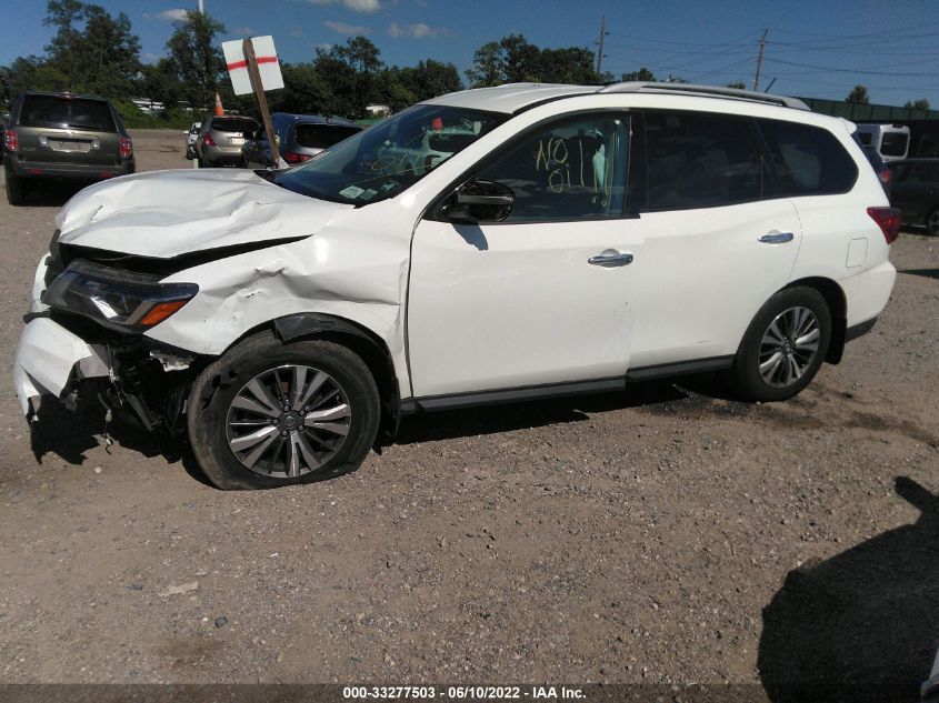 2018 NISSAN PATHFINDER SV 5N1DR2MM8JC649802