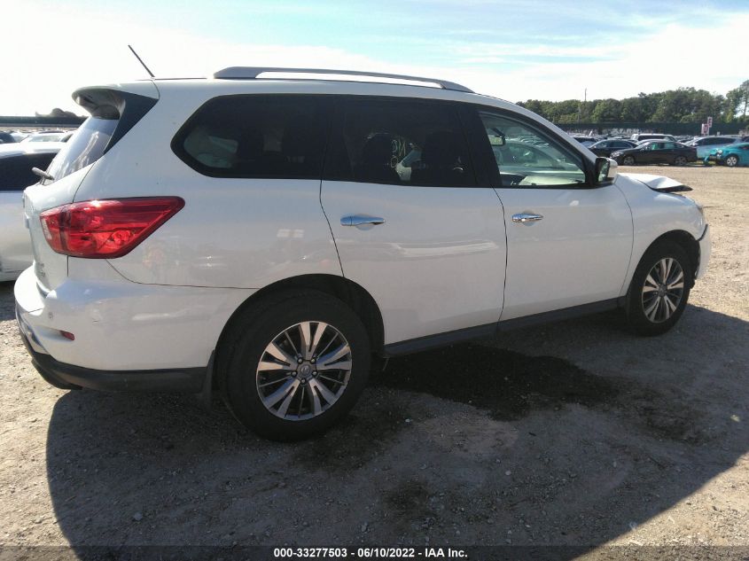 2018 NISSAN PATHFINDER SV 5N1DR2MM8JC649802
