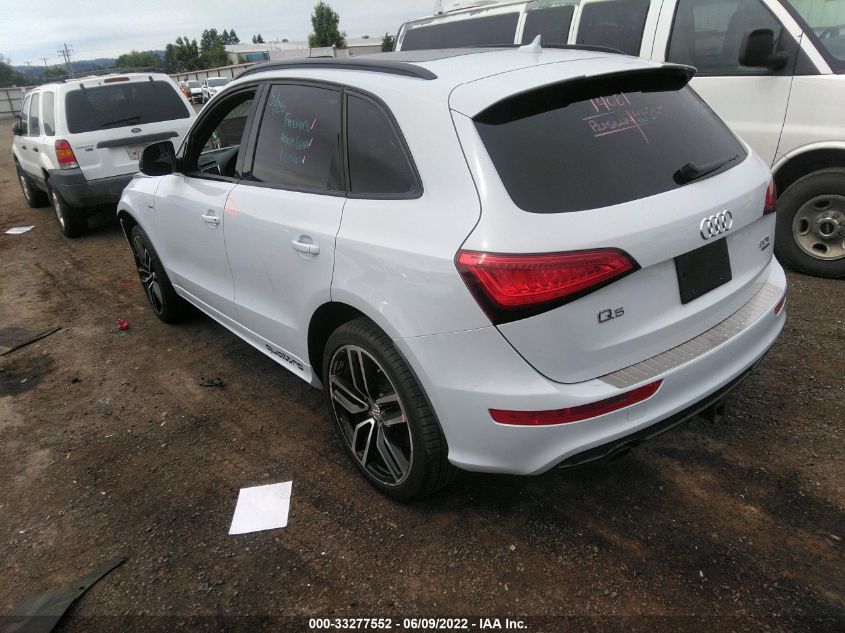 2016 AUDI Q5 PREMIUM PLUS WA1D7AFP9GA116304