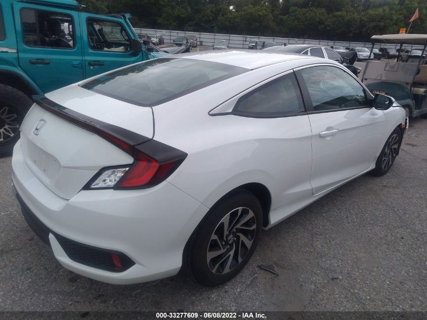 2018 HONDA CIVIC COUPE LX 2HGFC4B54JH304528