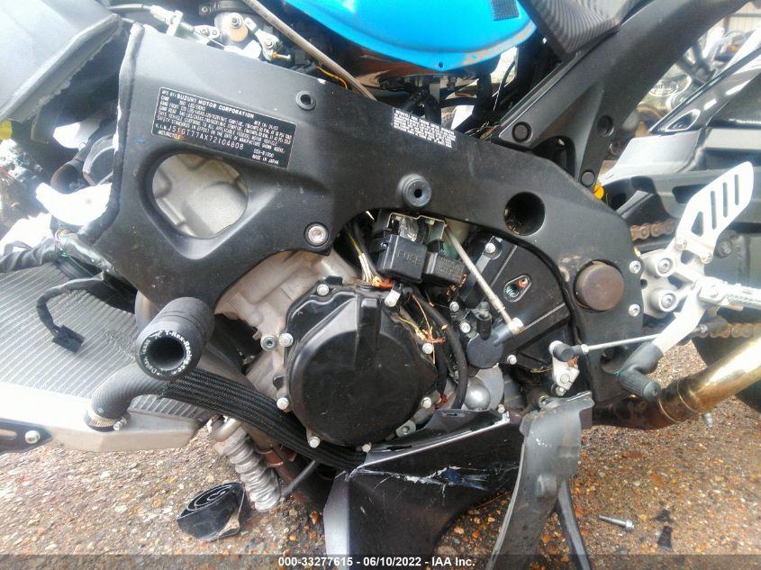 2007 SUZUKI GSX-R1000 JS1GT77AX72104808