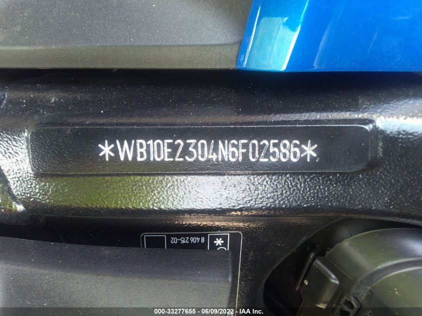 2022 BMW S 1000 RR WB10E2304N6F02586