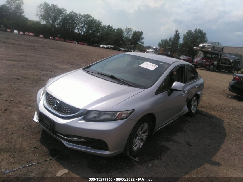 2013 HONDA CIVIC SDN LX 19XFB2F57DE032461