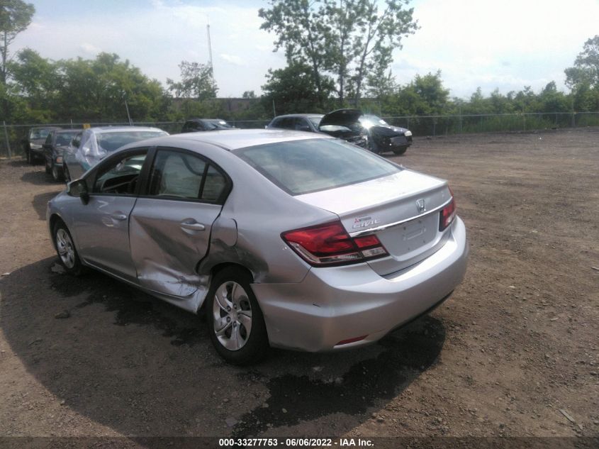 2013 HONDA CIVIC SDN LX 19XFB2F57DE032461