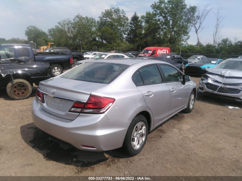 2013 HONDA CIVIC SDN LX 19XFB2F57DE032461