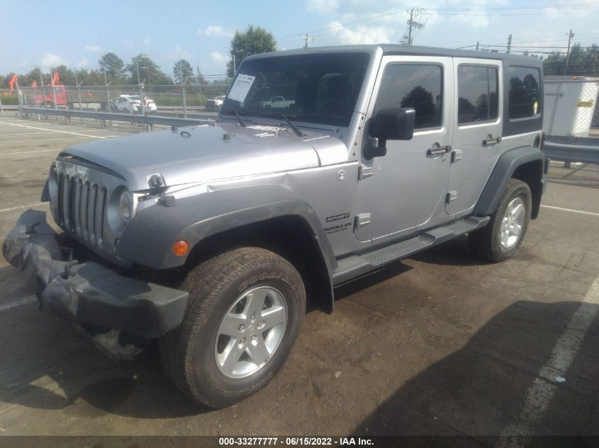 2015 JEEP WRANGLER UNLIMITED SPORT 1C4BJWDG4FL520788