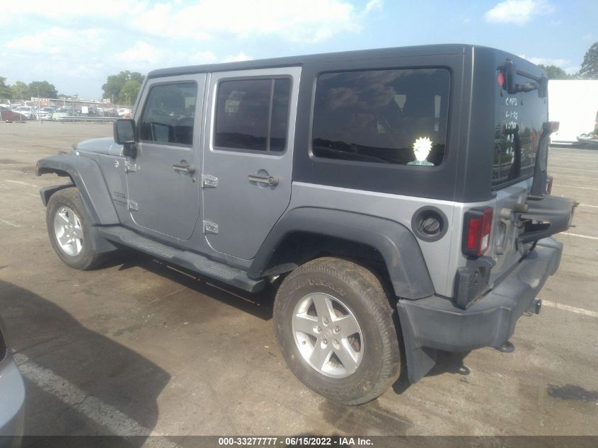 2015 JEEP WRANGLER UNLIMITED SPORT 1C4BJWDG4FL520788
