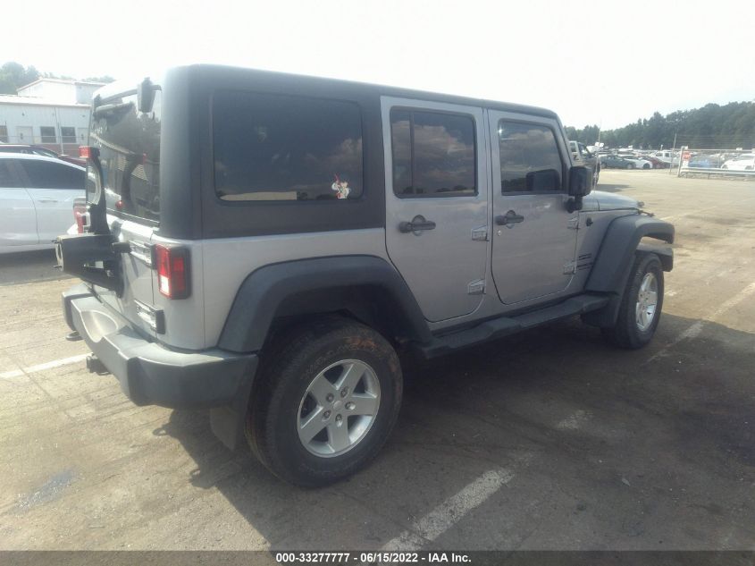 2015 JEEP WRANGLER UNLIMITED SPORT 1C4BJWDG4FL520788