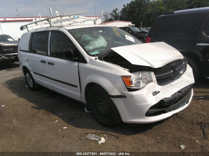 2015 RAM CARGO VAN TRADESMAN 2C4JRGAG9FR702072