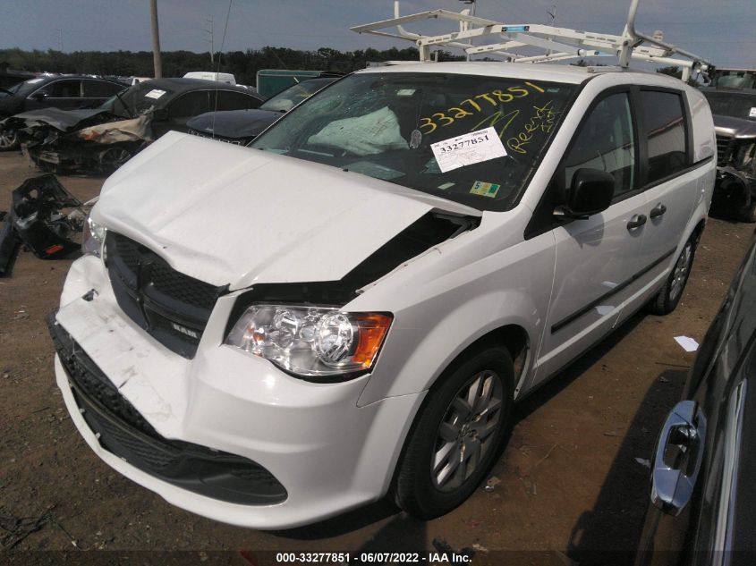 2015 RAM CARGO VAN TRADESMAN 2C4JRGAG9FR702072