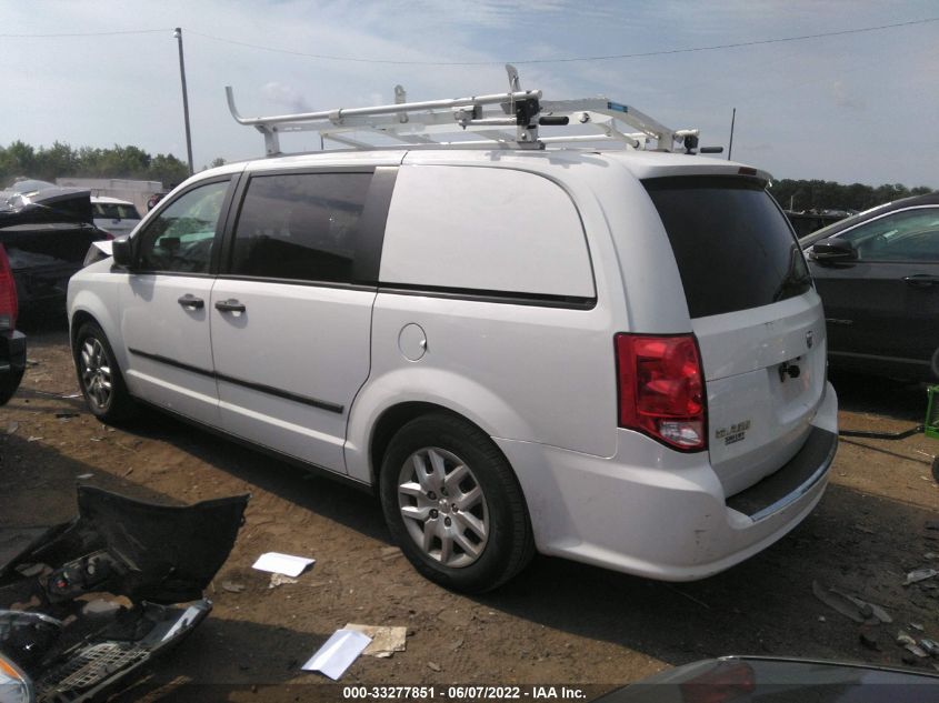 2015 RAM CARGO VAN TRADESMAN 2C4JRGAG9FR702072