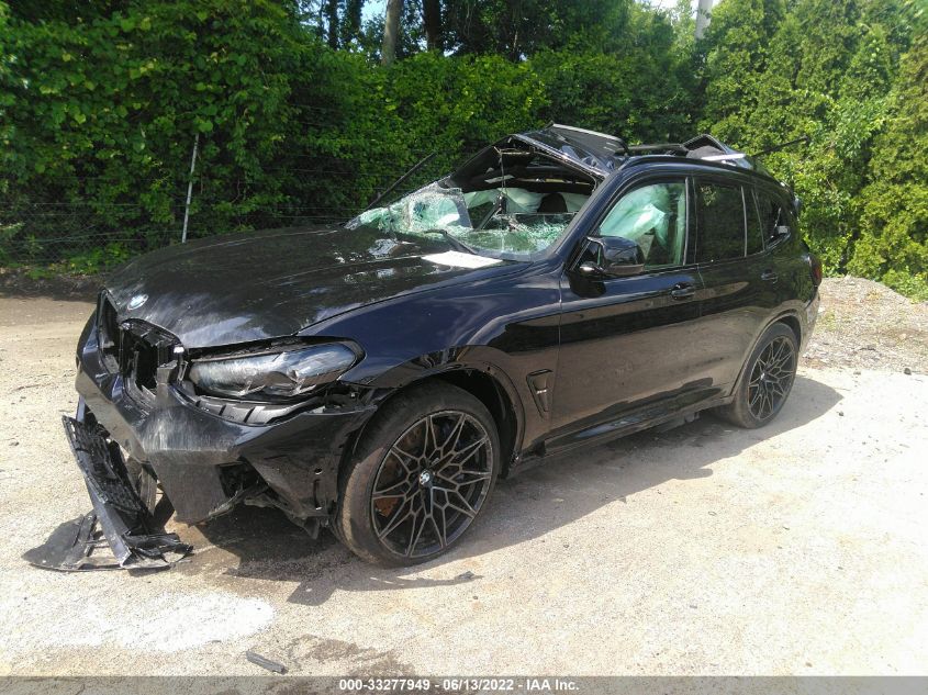 2022 BMW X3 M 5YM13EC09N9L05480