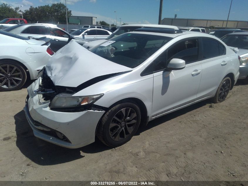 2013 HONDA CIVIC SDN EX-L 19XFB2F99DE036501