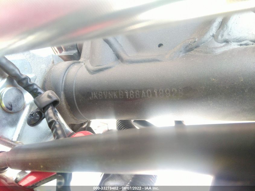 2008 KAWASAKI VN1600 B JKBVNKB188A018928