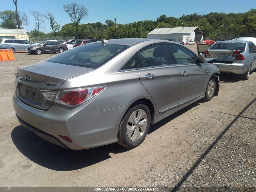2013 HYUNDAI SONATA HYBRID KMHEC4A46DA074072