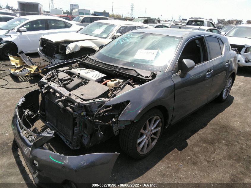 2013 LEXUS CT 200H HYBRID JTHKD5BH8D2172900