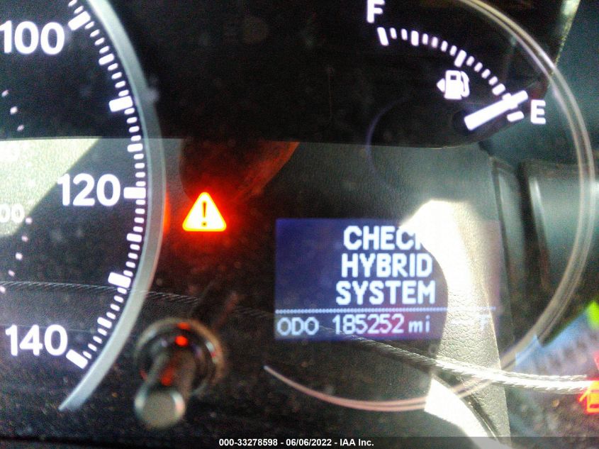 2013 LEXUS CT 200H HYBRID JTHKD5BH8D2172900