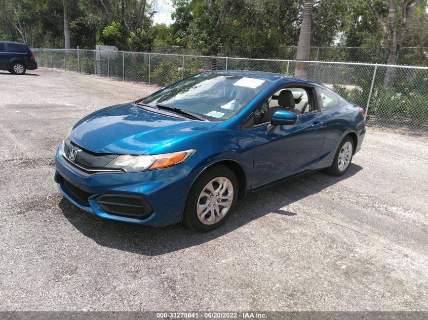 2015 HONDA CIVIC COUPE LX 2HGFG3B54FH520451