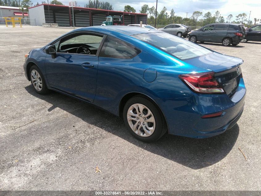 2015 HONDA CIVIC COUPE LX 2HGFG3B54FH520451