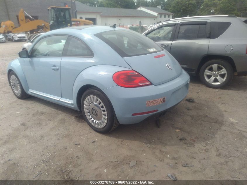 2013 VOLKSWAGEN BEETLE COUPE 2.5L W/SUN 3VWJX7AT0DM662324