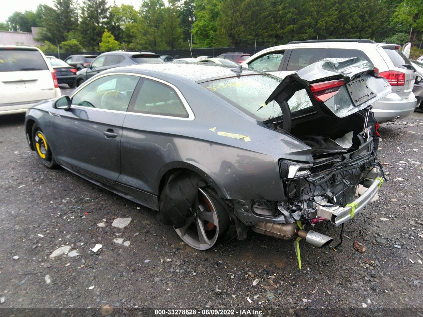2019 AUDI A5 COUPE PREMIUM PLUS WAUTNAF50KA084094