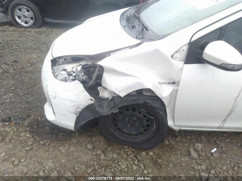 2013 TOYOTA PRIUS C JTDKDTB32D1543050