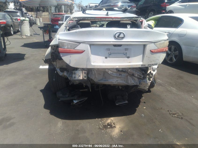 2016 LEXUS RC 200T 200T JTHHA5BC9G5003382