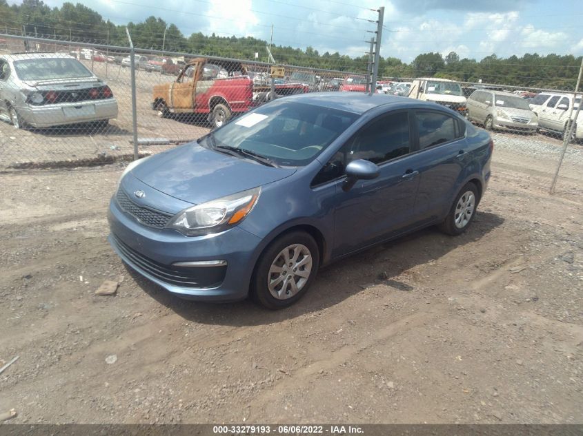 2016 KIA RIO LX KNADM4A37G6648185