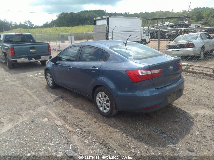 2016 KIA RIO LX KNADM4A37G6648185