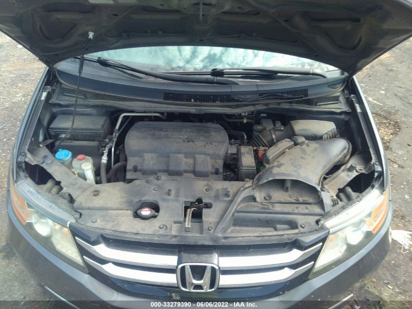 2014 HONDA ODYSSEY EX-L 5FNRL5H65EB134628