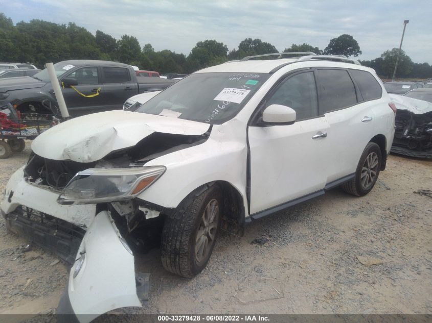 2015 NISSAN PATHFINDER SV 5N1AR2MN3FC666719