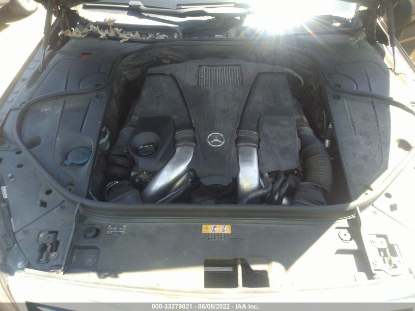 2014 MERCEDES-BENZ S-CLASS S 550 WDDUG8FB0EA065703