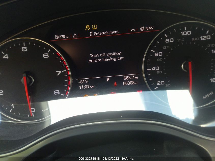 2013 AUDI A6 2.0T PREMIUM PLUS WAUGFAFC5DN054811