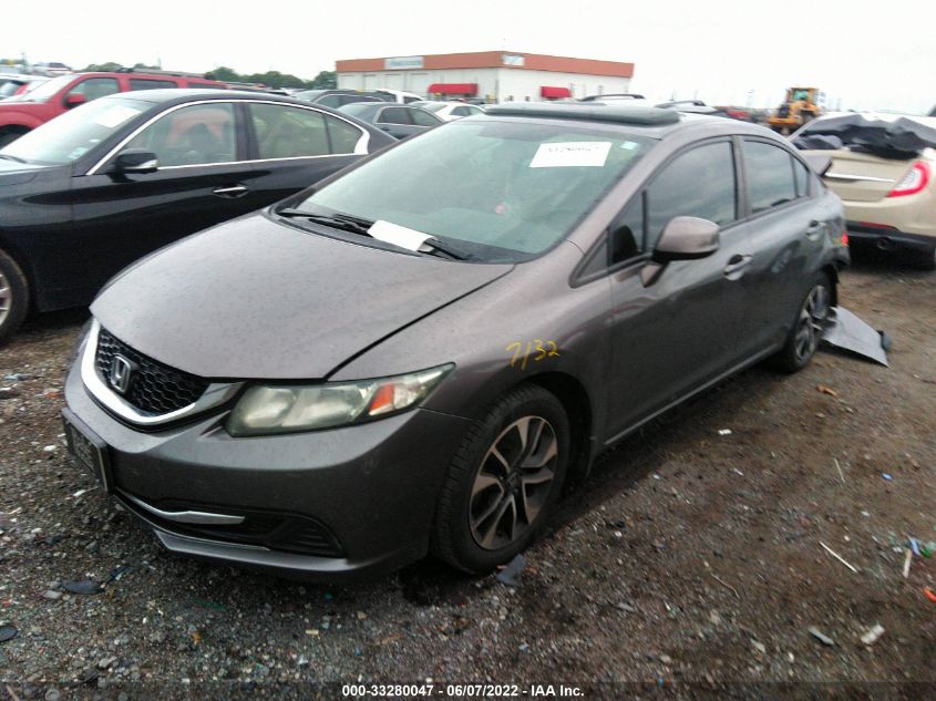 2013 HONDA CIVIC SDN EX 19XFB2F80DE021568