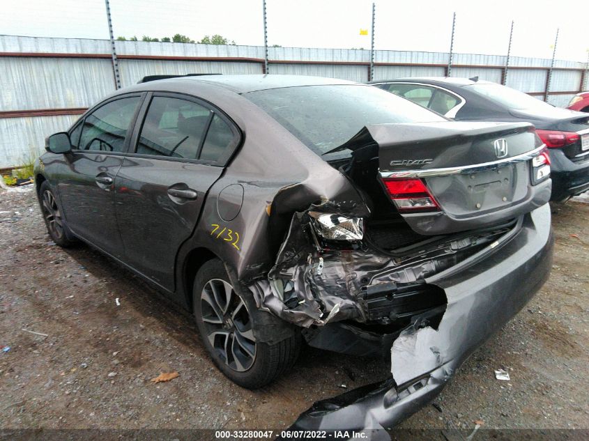2013 HONDA CIVIC SDN EX 19XFB2F80DE021568