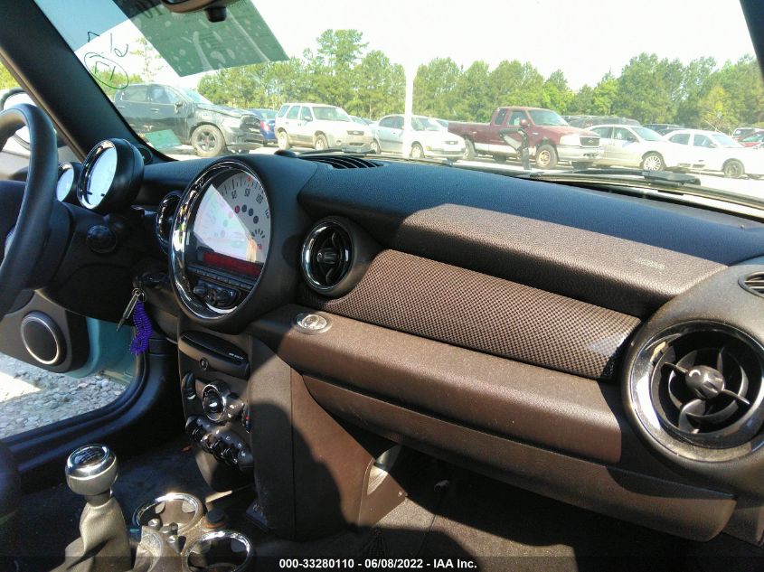 2014 MINI COOPER CONVERTIBLE S WMWZP3C58ET298229