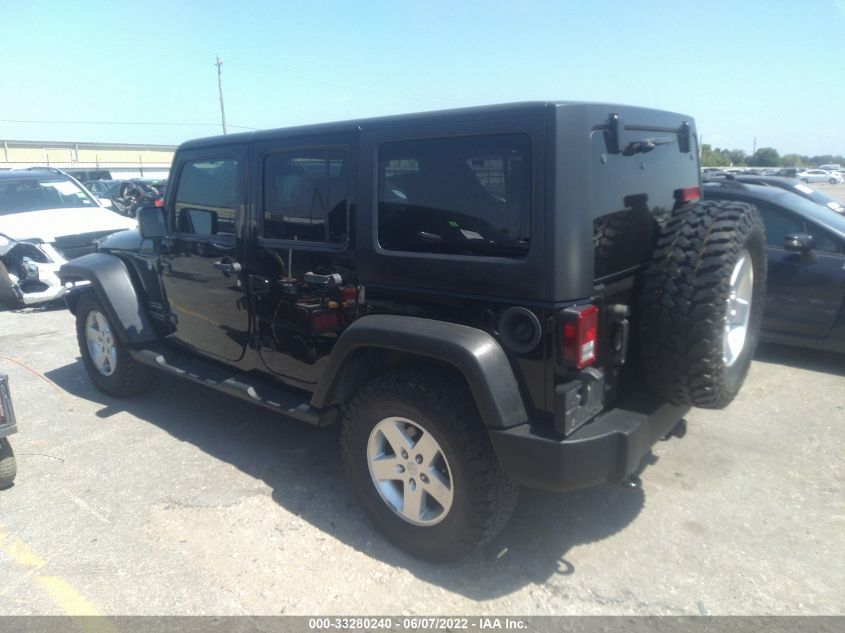 2014 JEEP WRANGLER UNLIMITED SPORT 1C4BJWDG9EL277171