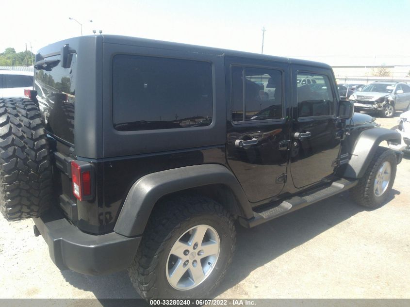 2014 JEEP WRANGLER UNLIMITED SPORT 1C4BJWDG9EL277171