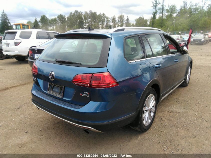 2017 VOLKSWAGEN GOLF ALLTRACK S/SE/SEL 3VWH17AU6HM509932