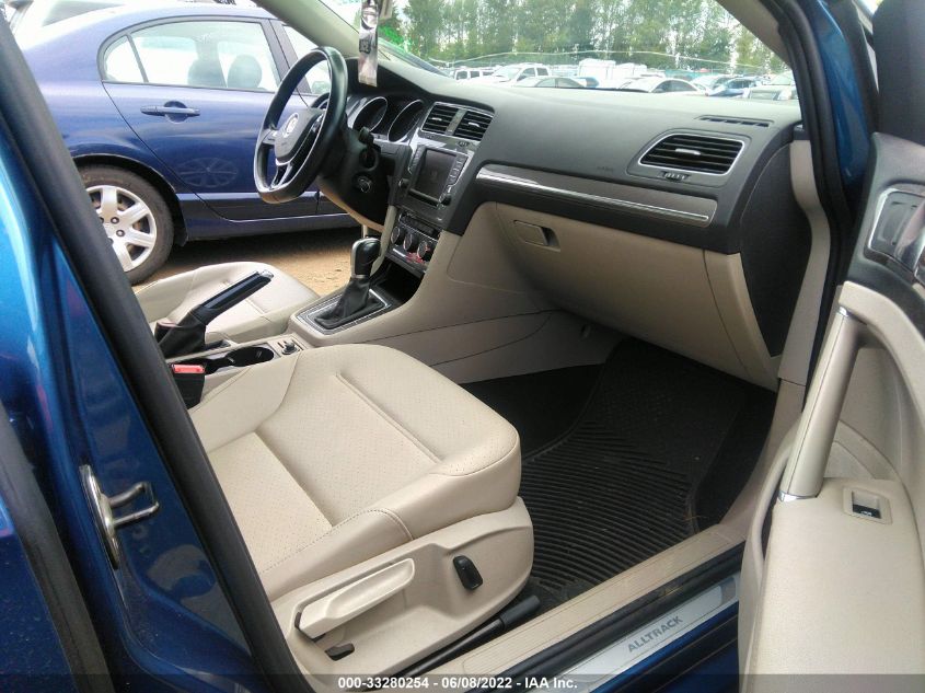 2017 VOLKSWAGEN GOLF ALLTRACK S/SE/SEL 3VWH17AU6HM509932