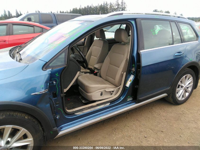 2017 VOLKSWAGEN GOLF ALLTRACK S/SE/SEL 3VWH17AU6HM509932