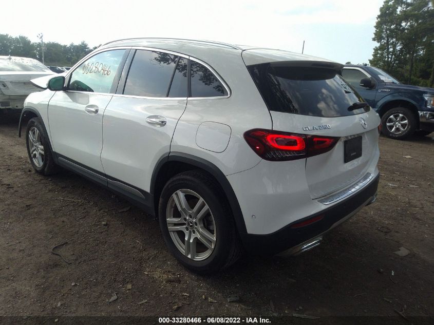 2021 MERCEDES-BENZ GLA GLA 250 W1N4N4HB0MJ237452