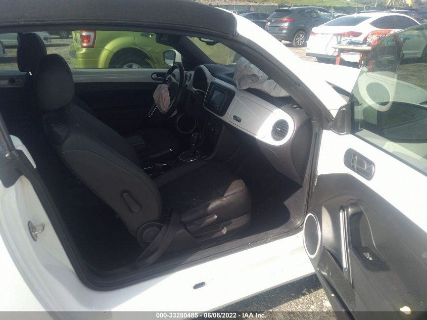 2016 VOLKSWAGEN BEETLE CONVERTIBLE 1.8T SEL 3VW507AT5GM802037