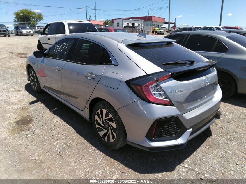 2017 HONDA CIVIC HATCHBACK LX SHHFK7H29HU228447