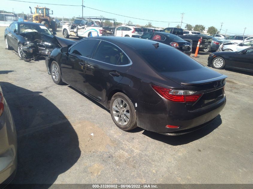 2014 LEXUS ES 300H HYBRID JTHBW1GGXE2053847