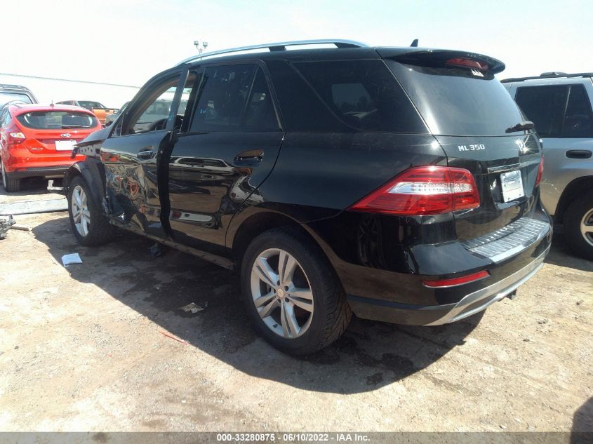 2014 MERCEDES-BENZ M-CLASS ML 350 4JGDA5HB4EA371984