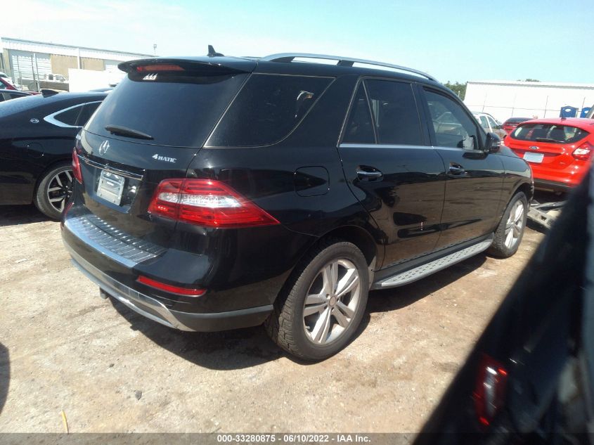 2014 MERCEDES-BENZ M-CLASS ML 350 4JGDA5HB4EA371984