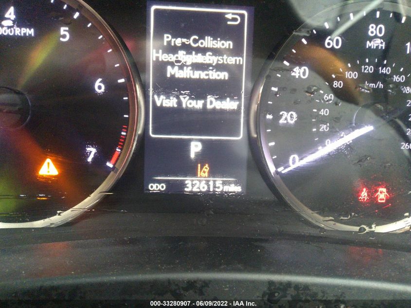 2018 LEXUS IS IS 300 JTHC81D24J5032329