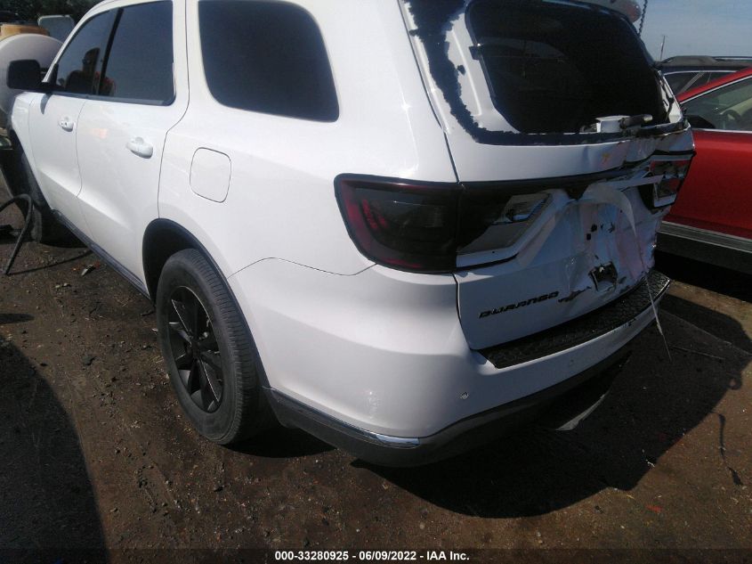 2019 DODGE DURANGO SXT PLUS 1C4RDHAG3KC803277