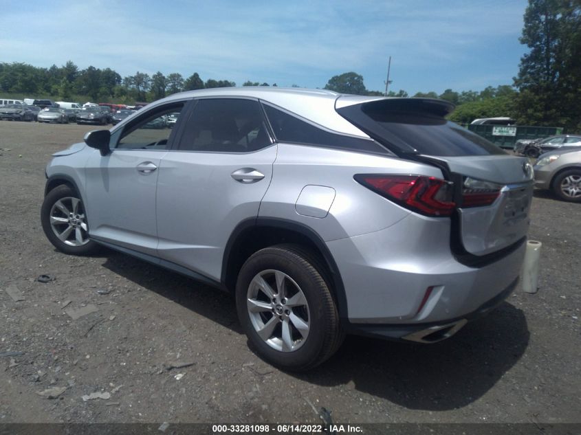 2018 LEXUS RX RX 350 2T2BZMCA2JC154478